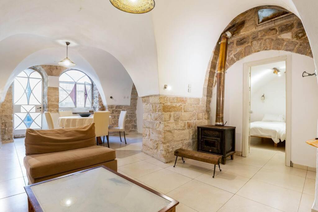שלווה בעיר העתיקה - Peace In The Heart Of The Old City Safed Exteriör bild